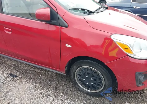 2020 Mitsubishi Mirage G4 Es z USA, uszkodzony, nr VIN ML32F3FJ9LHF07807